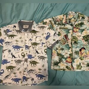 Boys button down shirts (size medium / 10/12)
